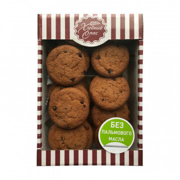 Печенье Овсяное с кусочками шоколада 500 г.