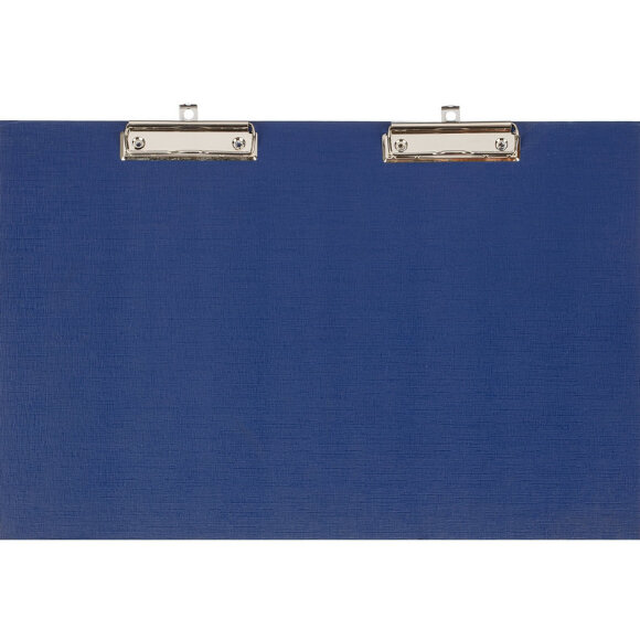 Папка-планшет Attache A3 горизонтальный, с двумя зажимами синий