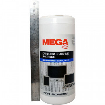 Салфетки Promega office  For Screen  в тубе д/чист. экран. 100шт