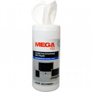 Салфетки Promega office  For Screen  в тубе д/чист. экран. 100шт