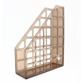 Вертикальный накопитель Attache Line 75мм прозрачный тонирован 240х75х290мм Вертикальный накопитель Attache Line 75мм прозрачный тонирован 240х75х290мм