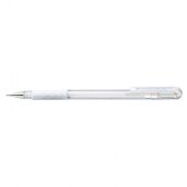 Ручка гелевая Pentel Hybrid gel Grip K118-LW, белая, 0,4мм