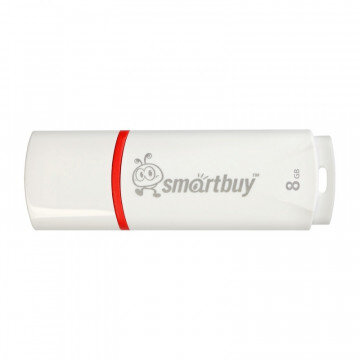 Флеш-память Smartbuy 8GB Crown White Флеш-память Smartbuy 8GB Crown White