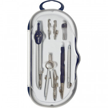 Готовальня Attache, 7 предметов, пласт.пенал Готовальня Attache, 7 предметов, пласт.пенал