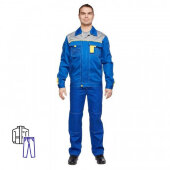 Спец.одежда летняя Костюм л10-КБР вас/сер (р.48-50) 170-176 Спец.одежда летняя Костюм л10-КБР вас/сер (р.48-50) 170-176